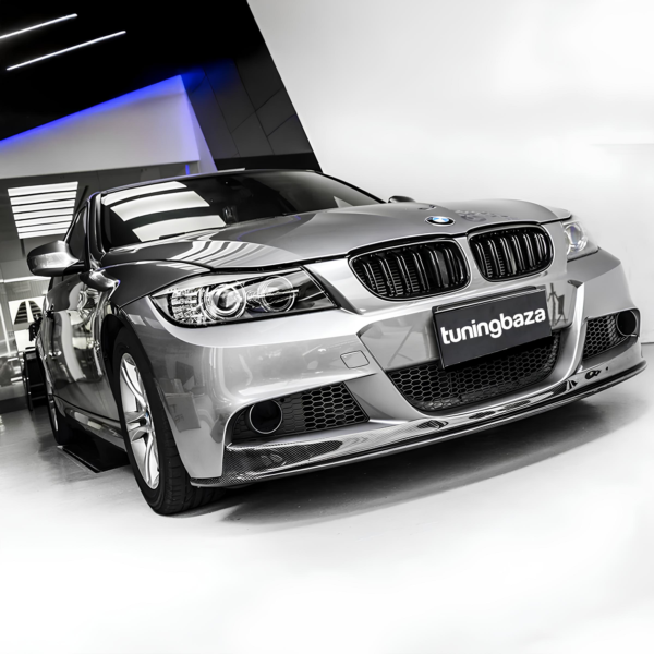 Atrapa Nerki Grill BMW 3 E90 E91 (2008-2011) LCI M-STYLE Czarny Połysk - obrazek 5