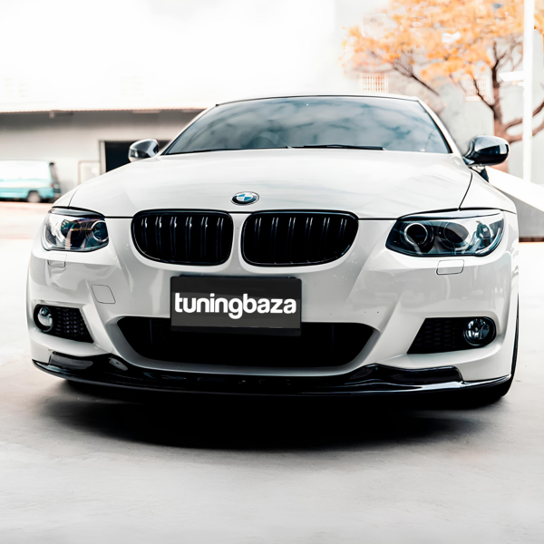 Atrapa Nerki Grill BMW 3 E92 E93 (2009-2013) LCI Czarny Połysk - obrazek 4