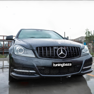 Atrapa Grill Mercedes C-Klasy W204 AMG GT Style Czarny Połysk (2007-2014) - obrazek 5