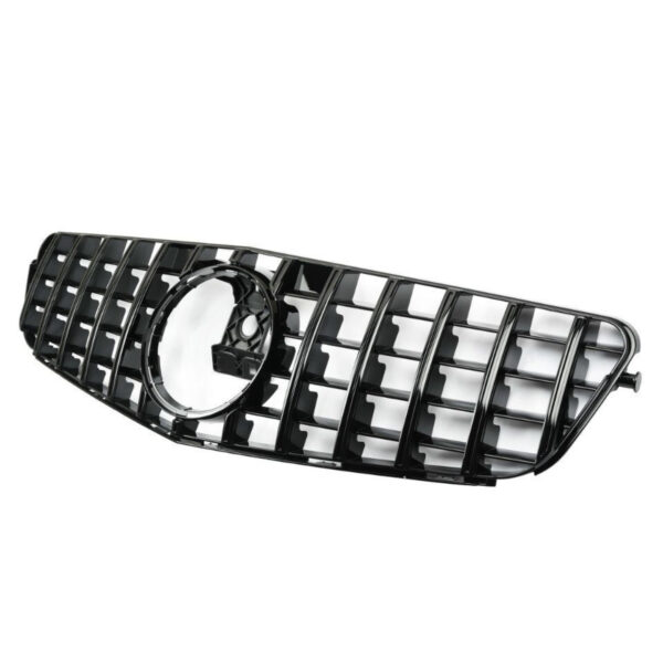 Grill Mercedes C-Klasy W204 AMG GT Style Czarny Połysk 07-14 - obrazek 2
