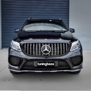 Atrapa Grill Mercedes GLE W166 GT Style Czarny + Chrom (2015-2018) - obrazek 5