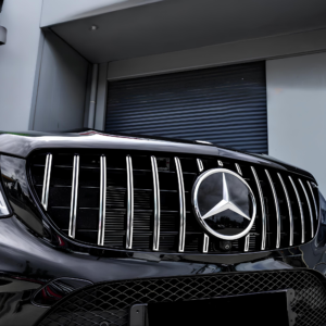 Atrapa Grill Mercedes GLE W166 GT Style Czarny + Chrom (2015-2018) - obrazek 3