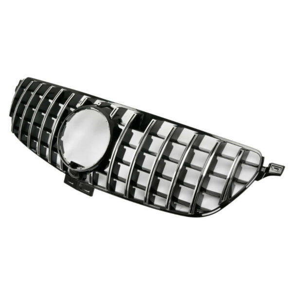 Grill Mercedes GLE W166 GT Style Czarny + Chrom 15-18 - obrazek 2
