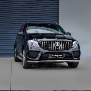 Atrapa Grill Mercedes GLE W166 GT Style Czarny + Chrom (2015-2018) - obrazek 6