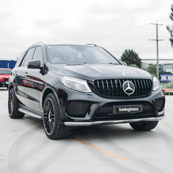 Atrapa Grill Mercedes GLE W166 GT Style Czarny Połysk (2015-2018) - obrazek 3