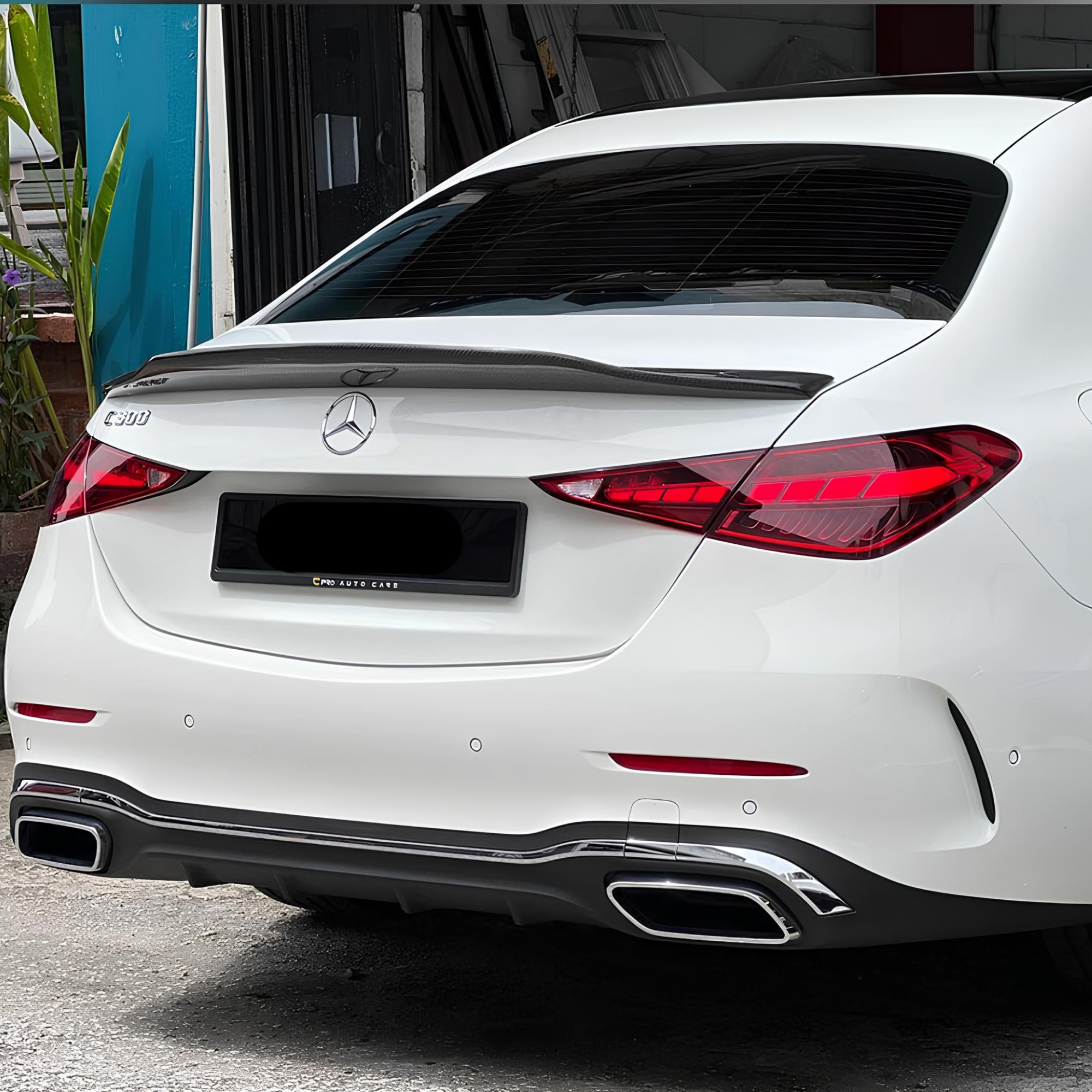 Spoiler Mercedes C-Klasa W206 PSM Style Czarny Połysk - obrazek 3