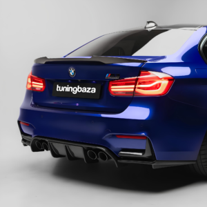 Dyfuzor Tylny BMW M3 / M4 F80 / F82 / F83 PSM Style Czarny Połysk (2014–2020) 00--00 - obrazek 4