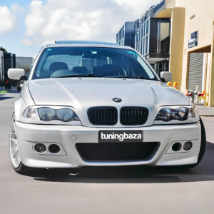 Atrapa Grill Nerki BMW E46 Sedan Kombi (1998–2001) PRE-LCI | MP Style | Czarny Połysk - obrazek 3