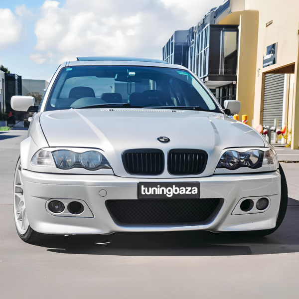 Atrapa Grill Nerki BMW E46 Sedan Kombi (1998–2001) PRE-LCI | MP Style | Czarny Połysk - obrazek 3