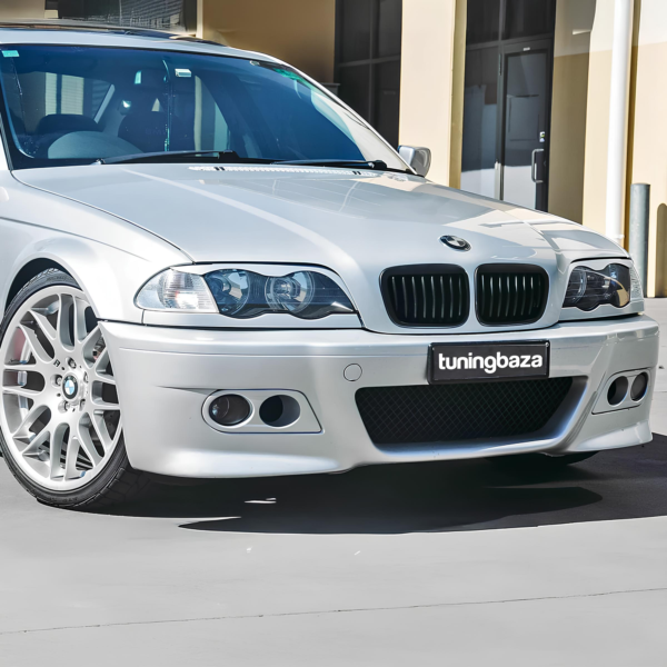 Atrapa Grill Nerki BMW E46 Sedan Kombi (1998–2001) PRE-LCI | MP Style | Czarny Połysk - obrazek 5