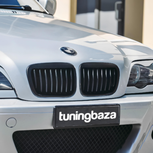 Atrapa Grill Nerki BMW E46 Sedan Kombi (1998–2001) PRE-LCI | MP Style | Czarny Połysk - obrazek 6