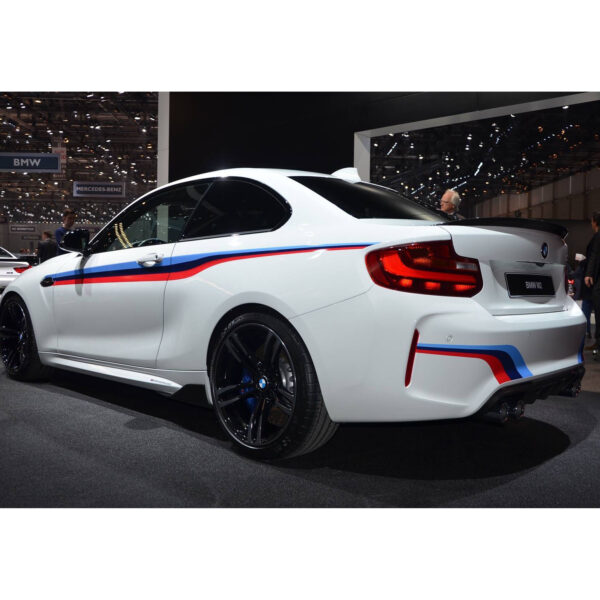 Spoiler Lotka Klapy BMW F22/F87 MP Style Czarny Połysk - obrazek 5