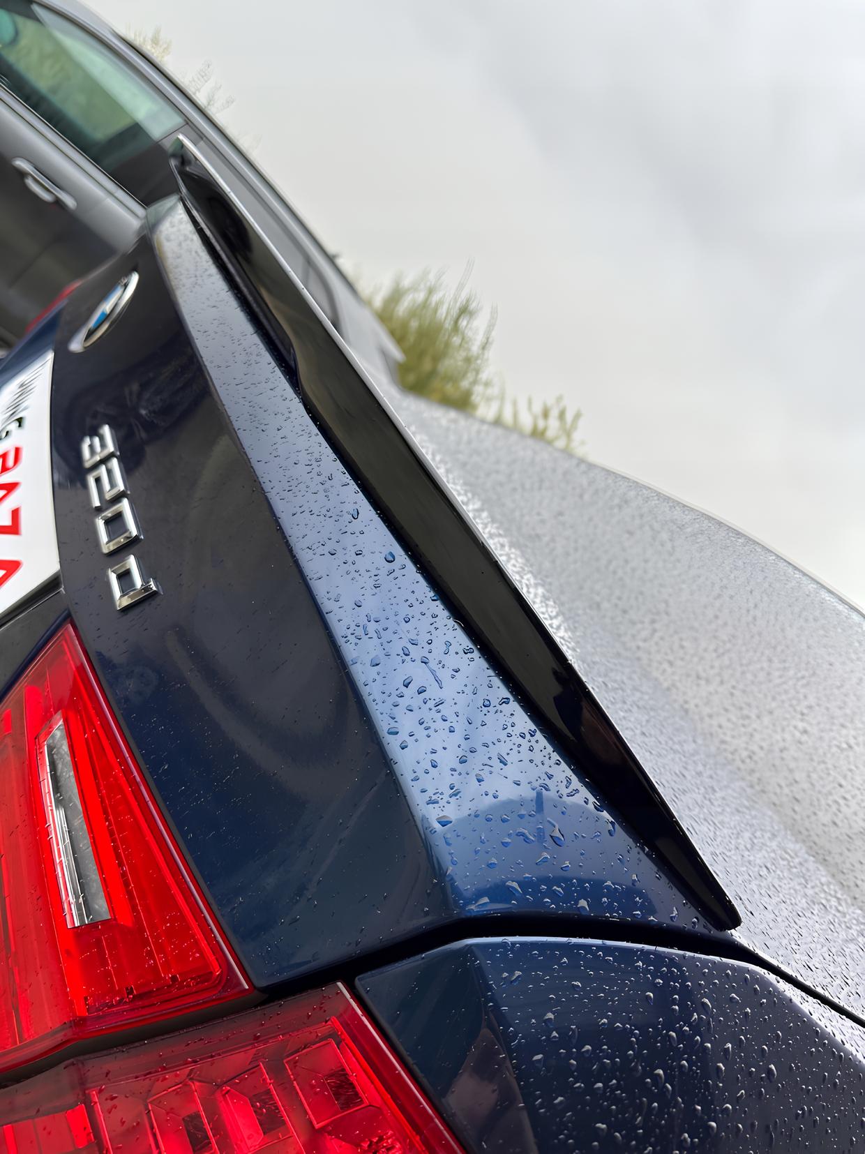 Spoiler Lotka Klapy BMW E90 MP (2005-2010) Style Czarny Połysk - obrazek 8