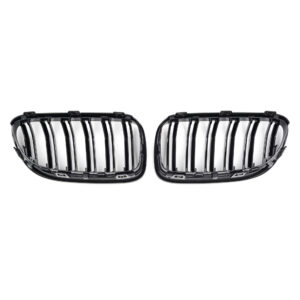 Grill Nerki BMW E92/E93 LCI Czarny Połysk - obrazek 3