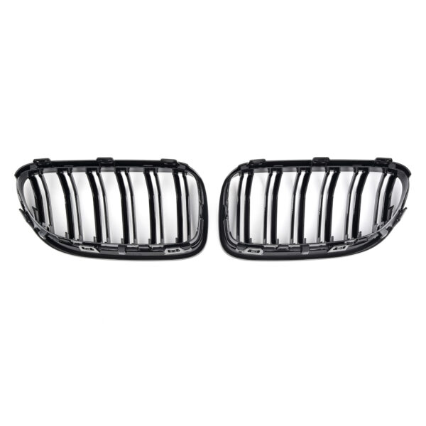 Grill Nerki BMW E92/E93 LCI Czarny Połysk - obrazek 3