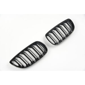 Grill Nerki BMW E92 E93 Przedlift M3 Style Czarny Połysk 07-10 - obrazek 2