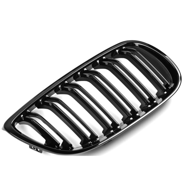 Grill Nerki BMW E92 E93 Przedlift M3 Style Czarny Połysk 07-10 - obrazek 3
