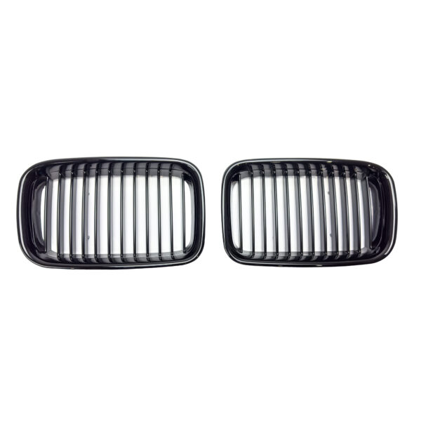 Grill Nerki BMW E36 Sedan Coupe Polift MP Style Czarny Połysk 96-99