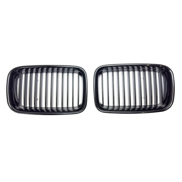 Grill Nerki BMW E36 Sedan Coupe Przedlift MP Czarny Połysk 90-96