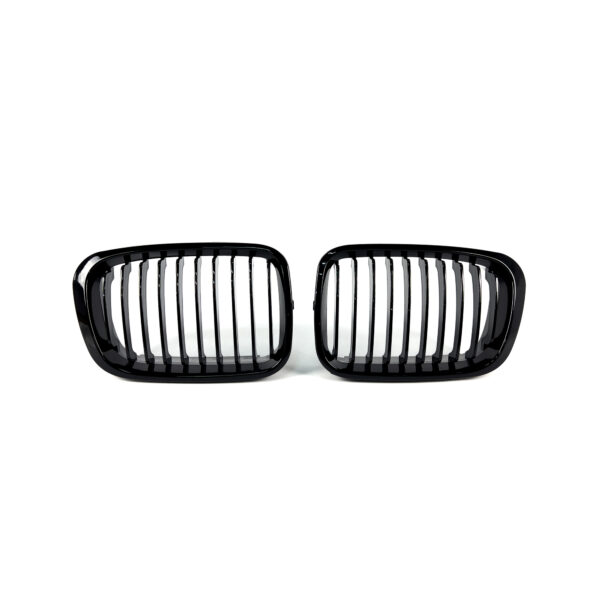 Grill Nerki BMW E46 Sedan Kombi Przedlift MP Style Czarny Połysk