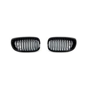 Grill Nerki BMW Seria 3 E46 Coupe Cabrio Lift MP Style Czarny Połysk