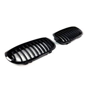 Grill Nerki BMW Seria 3 E46 Coupe Cabrio Lift MP Style Czarny Połysk - obrazek 2
