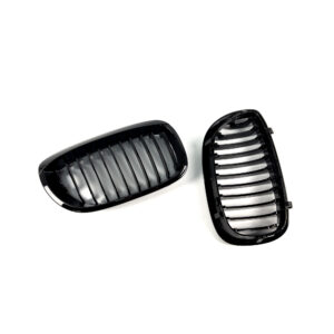 Grill Nerki BMW Seria 3 E46 Coupe Cabrio Lift MP Style Czarny Połysk - obrazek 3
