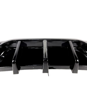 Dyfuzor BMW E82 E88 LED 07-11 Czarny Połysk - obrazek 5