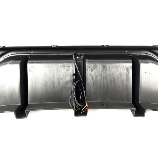 Dyfuzor BMW E82 E88 LED 07-11 Czarny Połysk - obrazek 6