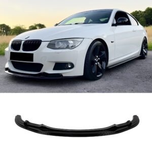 Dokładka Splitter Przód BMW E92 / E93 LCI M3 Style Czarny Połysk (2008–2013)
