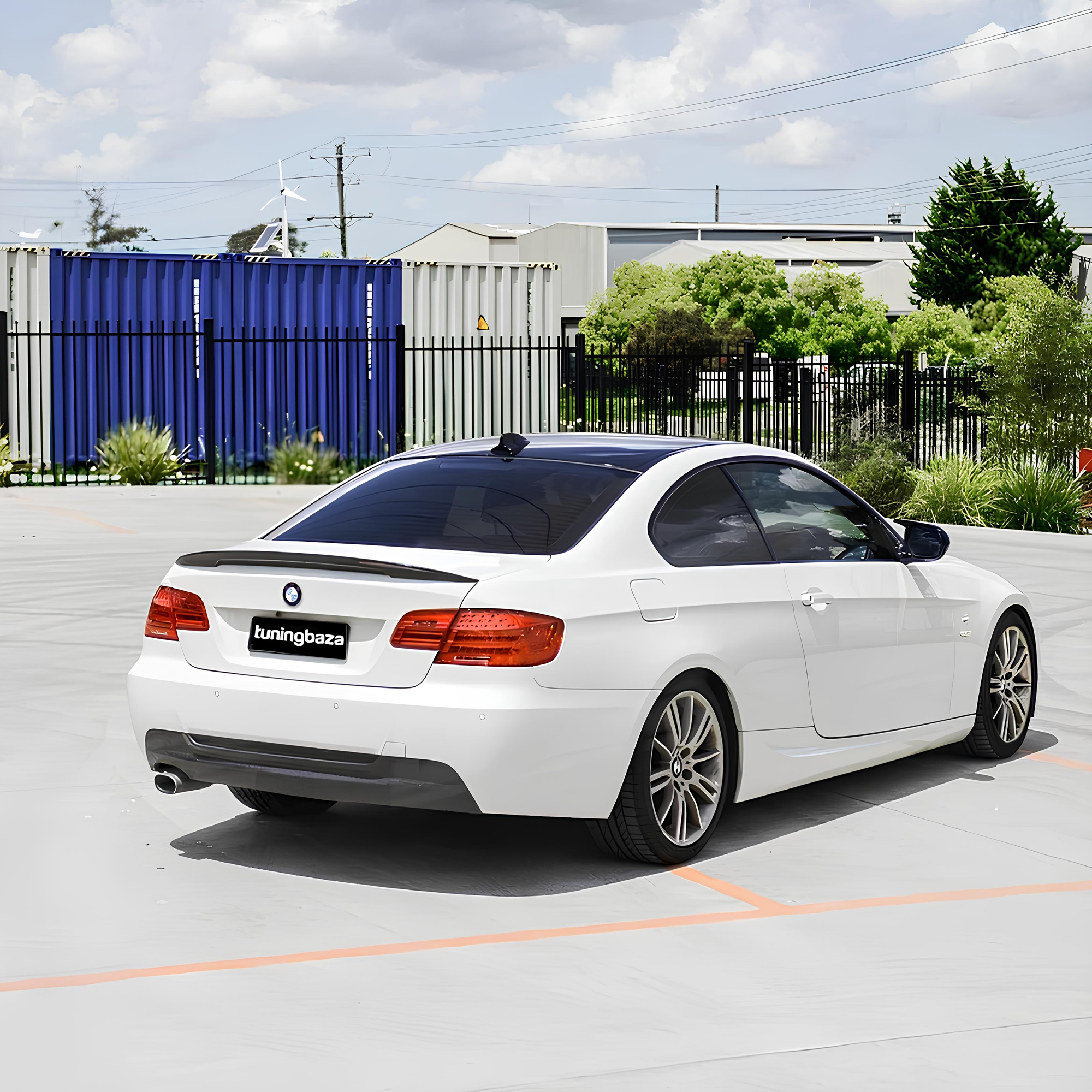 Spoiler Lotka Klapy Bagażnika BMW E92 MP Style Czarny Połysk (2006-2013) - obrazek 8