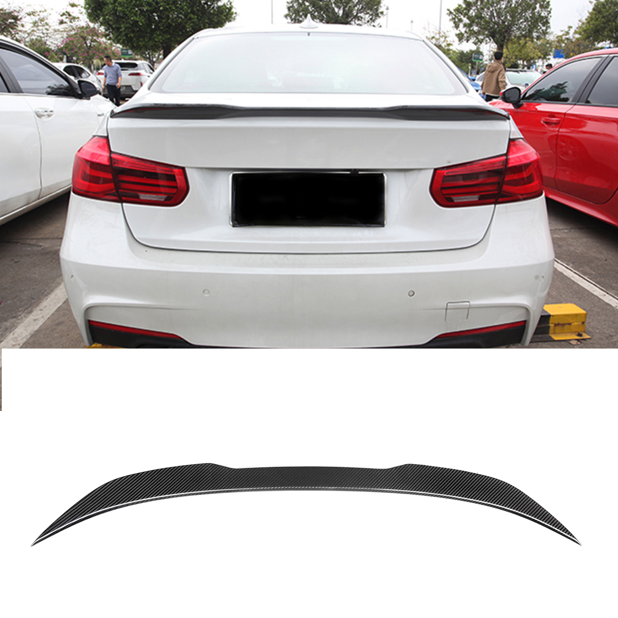 Karbonowy Spoiler BMW F30 F80 M5CS Style - obrazek 1