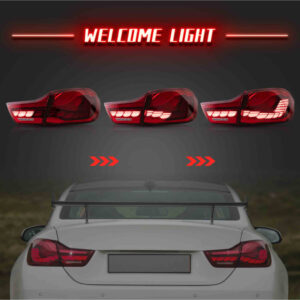 Lampy Tylne BMW F32 F33 F36 F82 F83 GTS Style Czerwone LED - obrazek 2