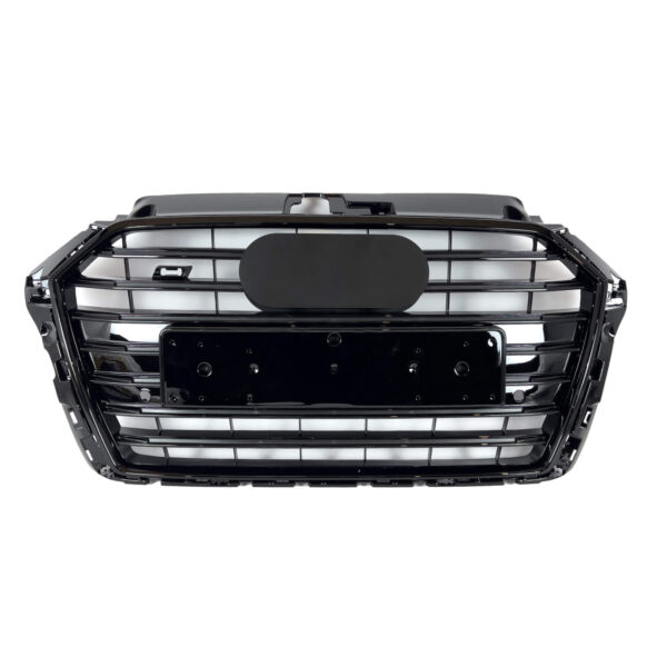 Grill Audi A3 8V LCI S3 Style Czarny Połysk 16-20