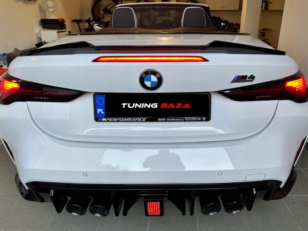 Dyfuzor BMW G80 G82 G83 MP Style LED Czarny Połysk (2021+) 00--00 - obrazek 8