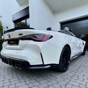 Dyfuzor BMW G80 G82 G83 MP Style LED Czarny Połysk (2021+) 00--00 - obrazek 4