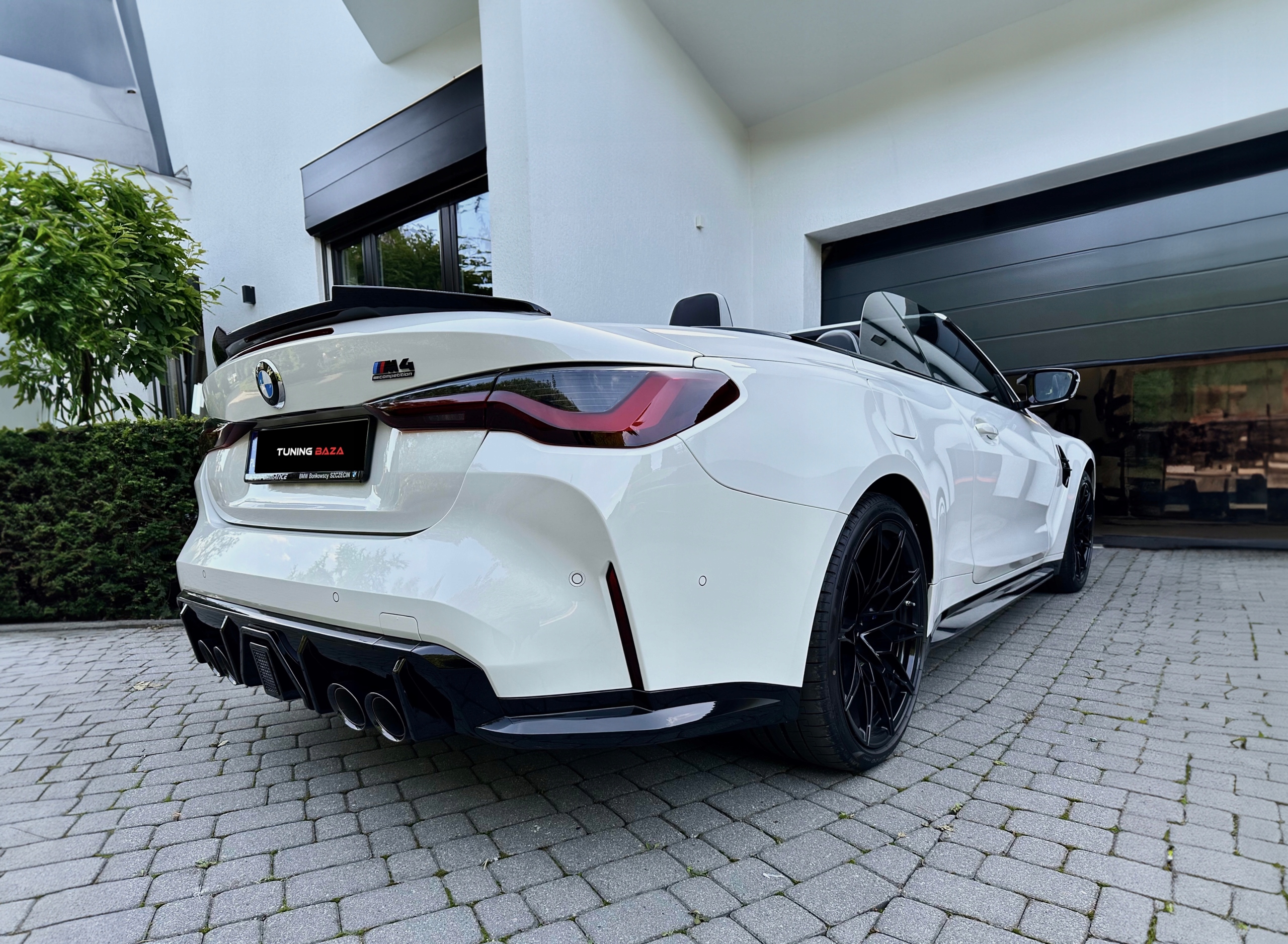 Dyfuzor BMW G80 G82 G83 MP Style LED Czarny Połysk (2021+) 00--00 - obrazek 4