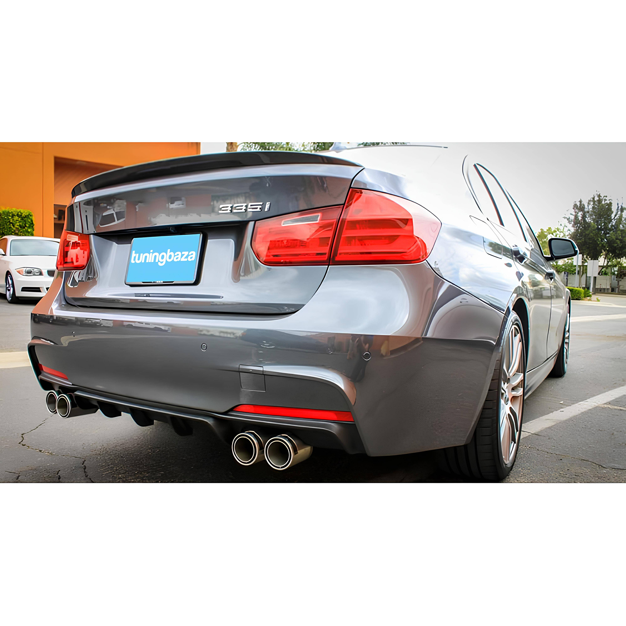 Dyfuzor Tylny BMW F30 F31 (2011-2019) MP Style Czarny Połysk (00-00) - obrazek 5