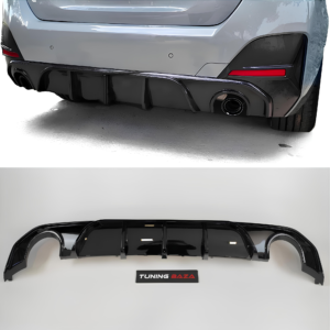 Dyfuzor Tylny BMW G26 (2021-2024) MP Style Czarny Połysk 0--0