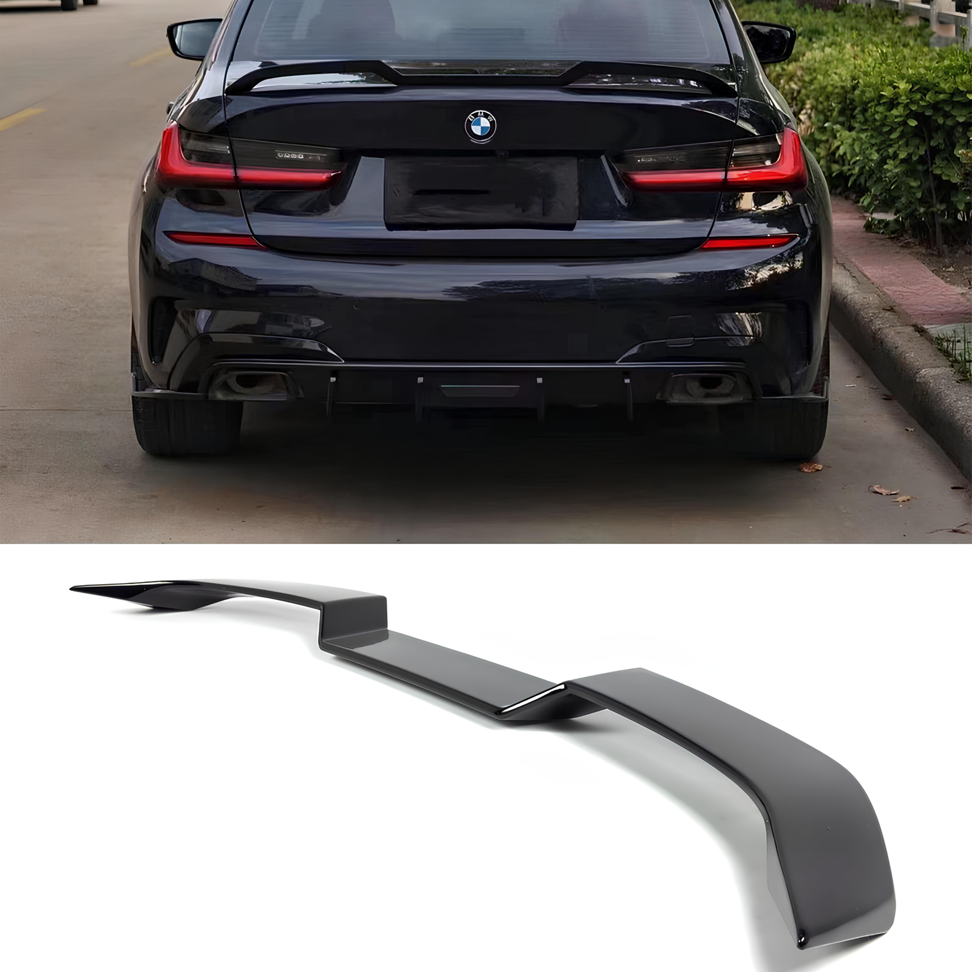 Spoiler | Lotka Klapy BMW G20 G80 V Style Czarny Połysk - obrazek 1