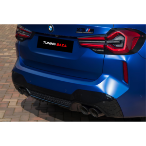 Dyfuzor Tylny BMW G01 LCI X3M Style Czarny Połysk + Końcówki wydechowe (2021+) 00--00 - obrazek 8