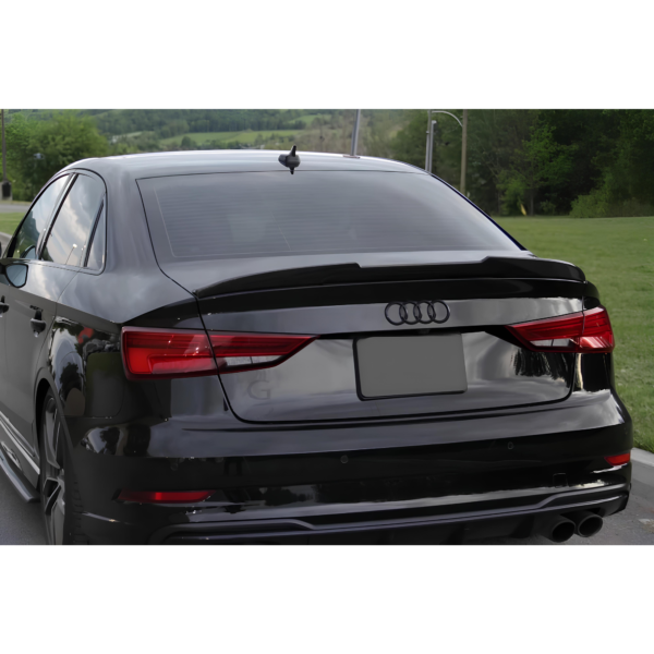 Spoiler | Lotka Klapy Audi A3 8V1 8VK M4 Style Czarny Połysk (2017-2020) - obrazek 6