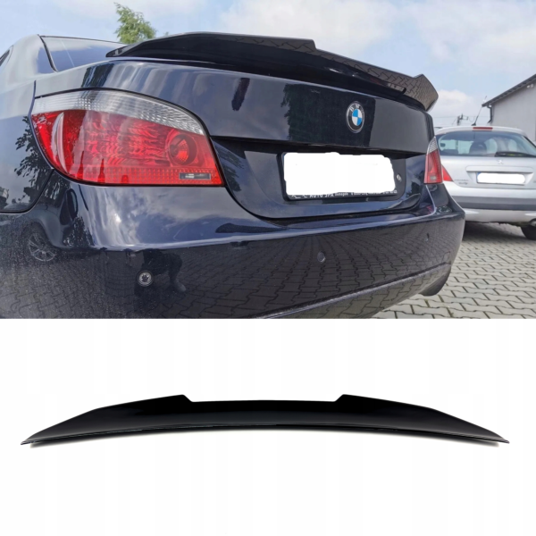 Spoiler Lotka Klapy BMW E60 PSM Style Czarny Połysk