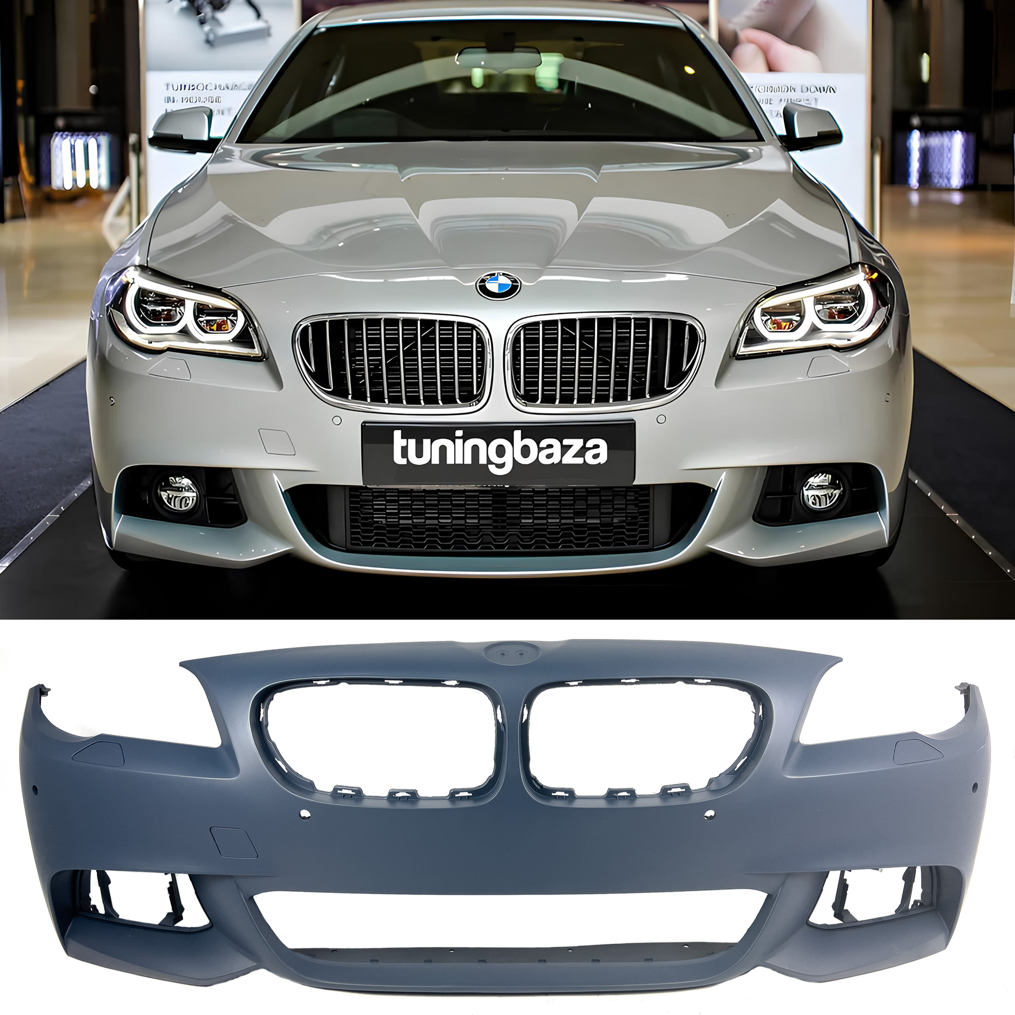 Zderzak Przedni BMW F10 F11 14-17 Polift M-Pakiet - obrazek 2