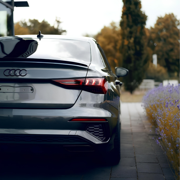 Spoiler | Lotka Klapy Audi A3 8YS Slim (2020+) Czarny Połysk Spojler - obrazek 3