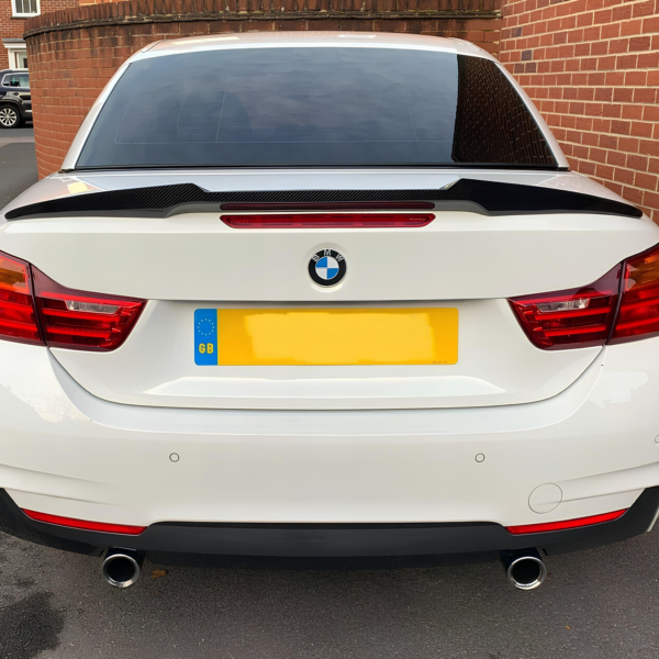 Spoiler | Lotka Klapy BMW F33 F83 M4 Style Czarny Połysk Spojler - obrazek 5