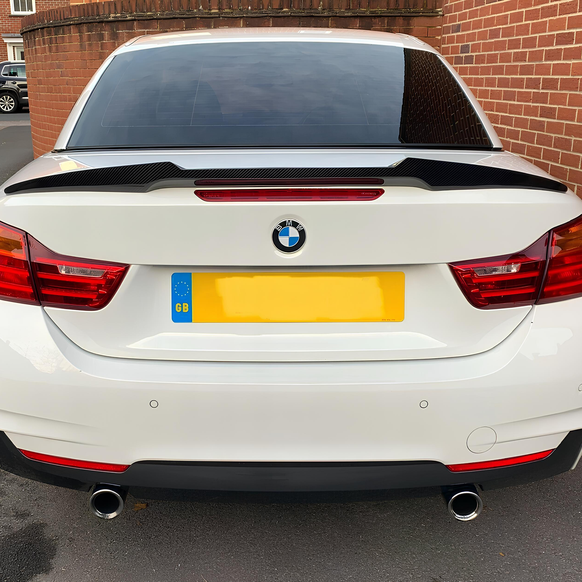 Spoiler | Lotka Klapy BMW F33 F83 M4 Style Czarny Połysk Spojler - obrazek 5