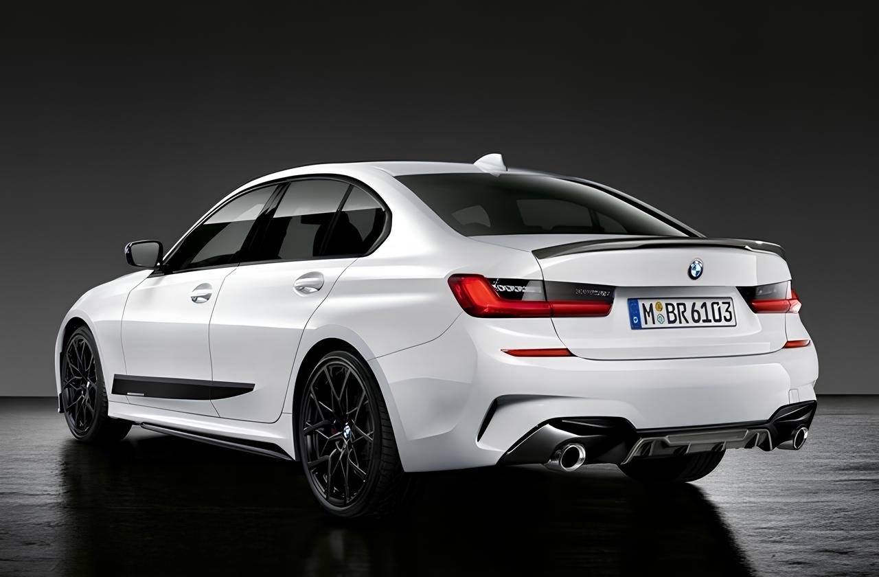 Spoiler | Lotka Klapy BMW G20 G80 MP Style Czarny Połysk - obrazek 4