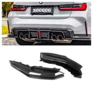 Karbonowe Dyfuzory Boczne BMW M3 G80 G81 SQ Style - obrazek 6