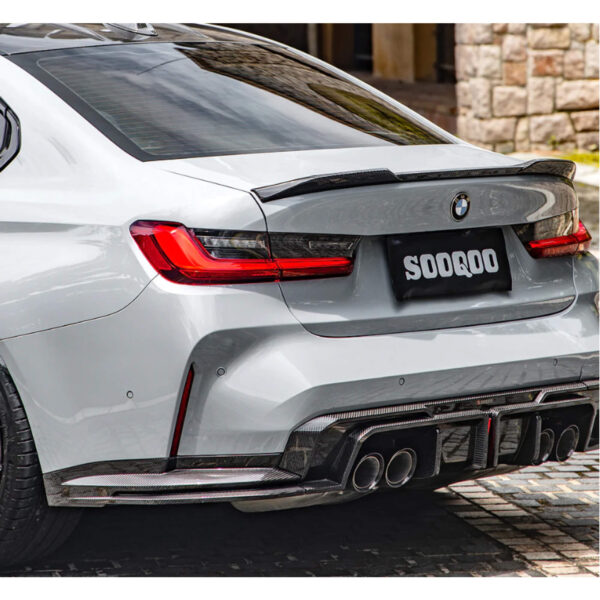 Karbonowe Dyfuzory Boczne BMW M3 G80 G81 SQ Style - obrazek 5